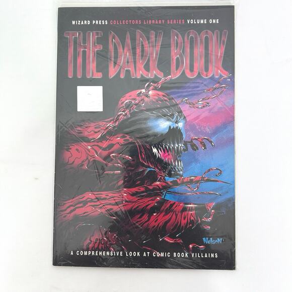 5 for $25/ The Dark Book: Wizard Press Collectors Library 1994 Carnage Cover TPB - Picture 1 of 7